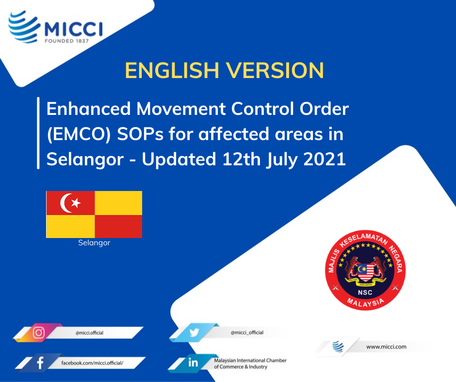 Emco 2021 selangor july EMCO in
